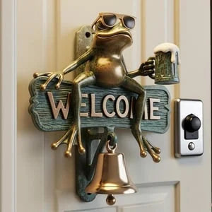 šø Cool Frog Welcome Doorbell
