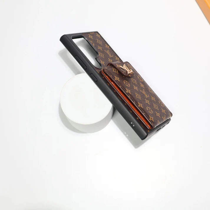 ✨LV Style Crossbody Ultra Hands Free Luxury Phone Case for Samsung S22 -25 Series