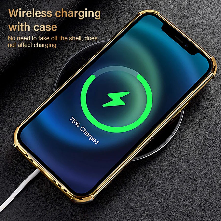 Luxury Faux Crocodile Soft Slim Leather Phone Case For iPhone