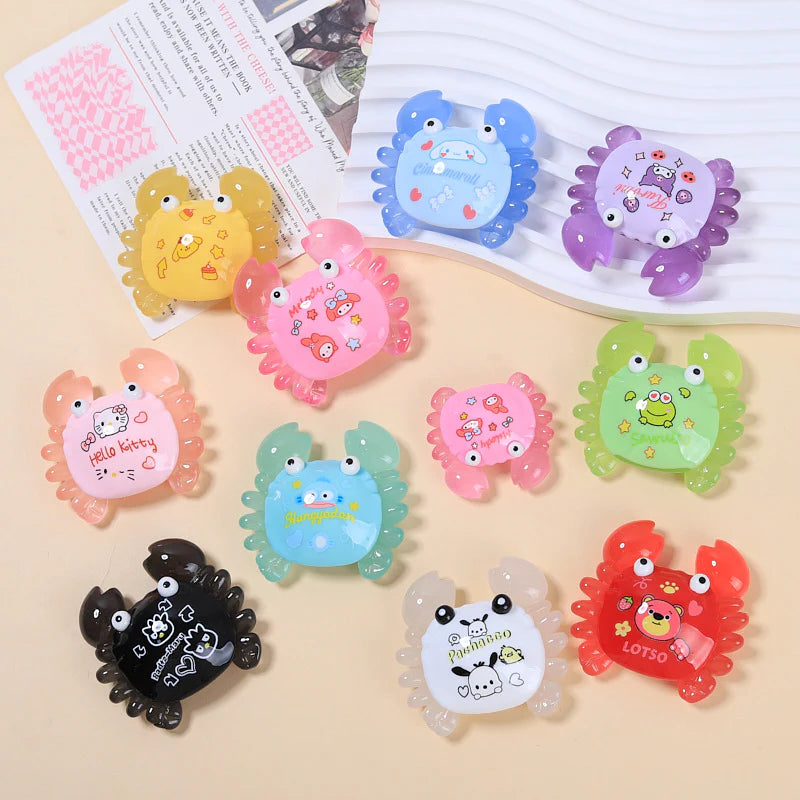 Glow-In-The-Dark Sanrio Crab Charm