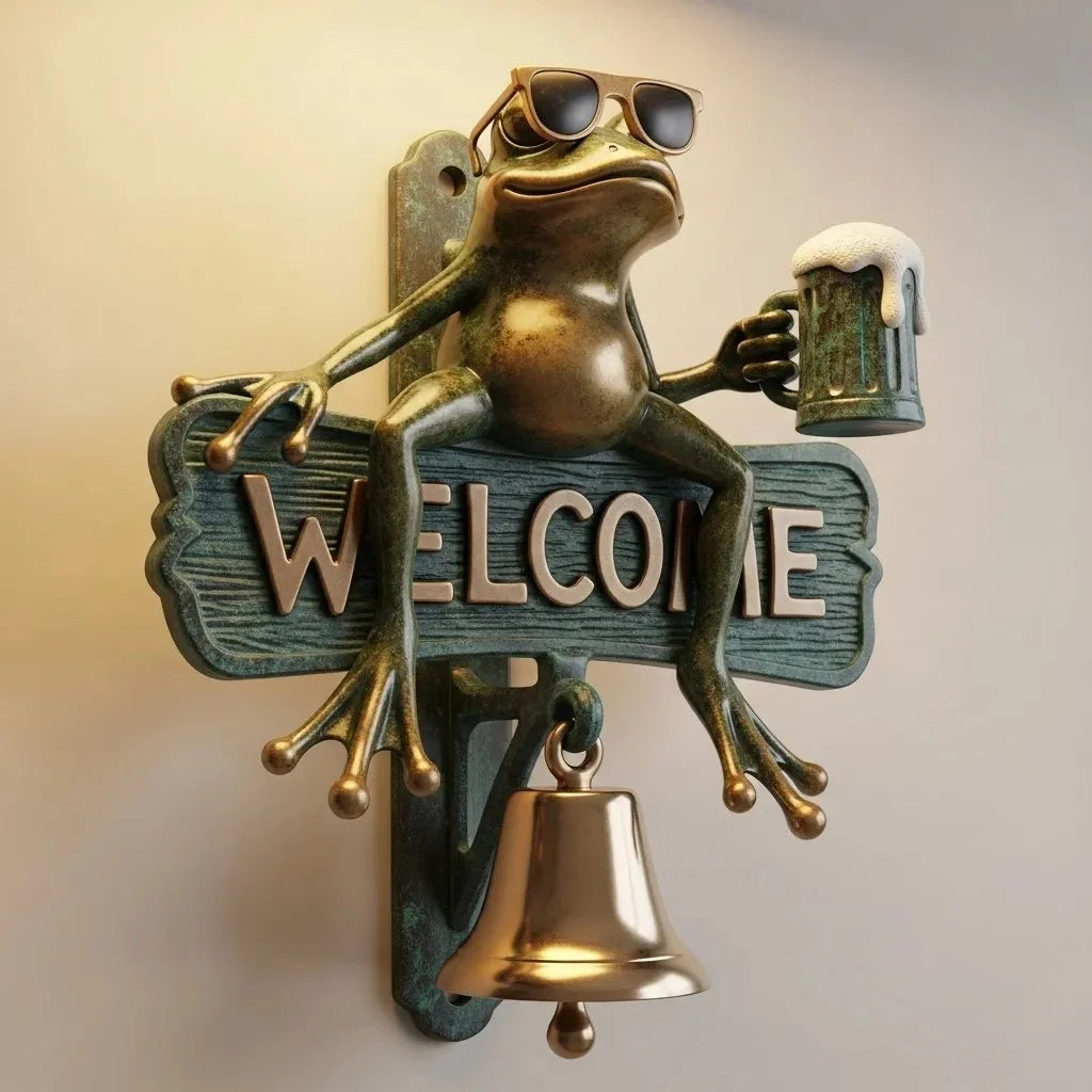 šø Cool Frog Welcome Doorbell