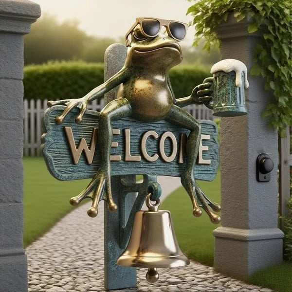 šø Cool Frog Welcome Doorbell