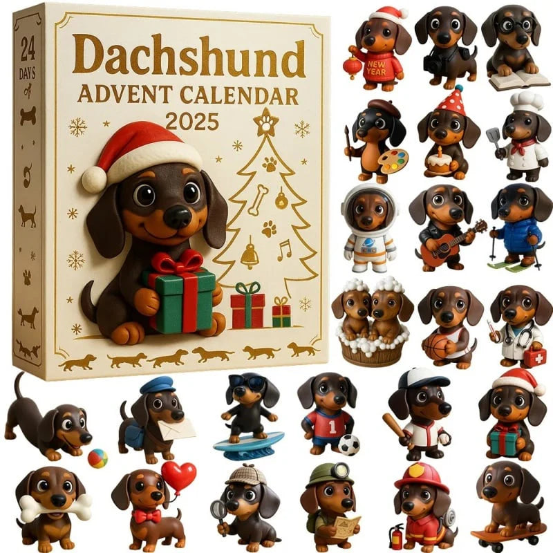 🐶 2025 Dachshund Advent Calendar 🎄