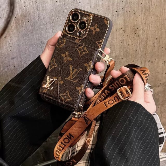 PHONE CASE COMBINED WITH FASHION WALLET AND STRAP