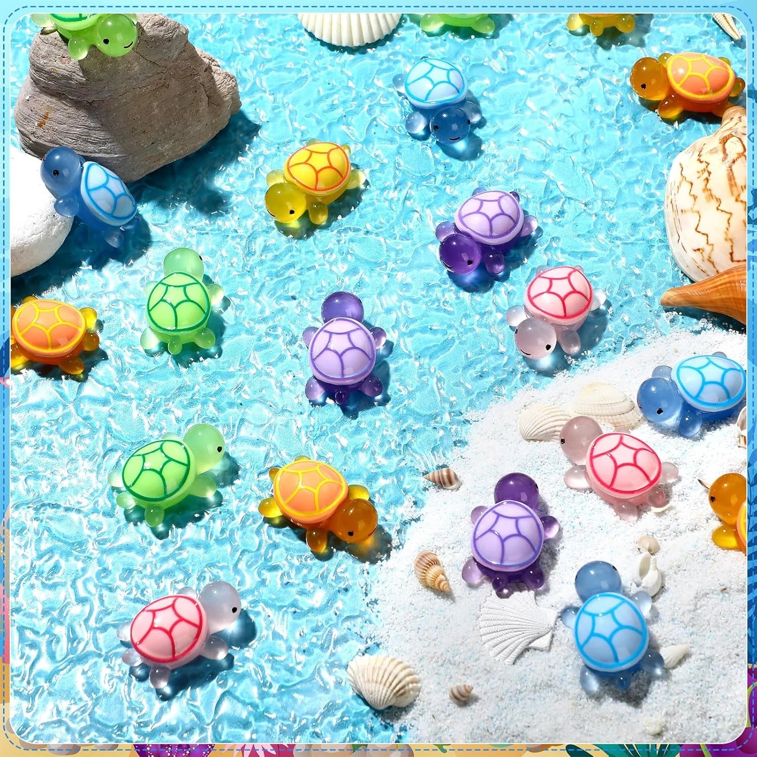 💖The glowing little turtle lights up your garden🌙