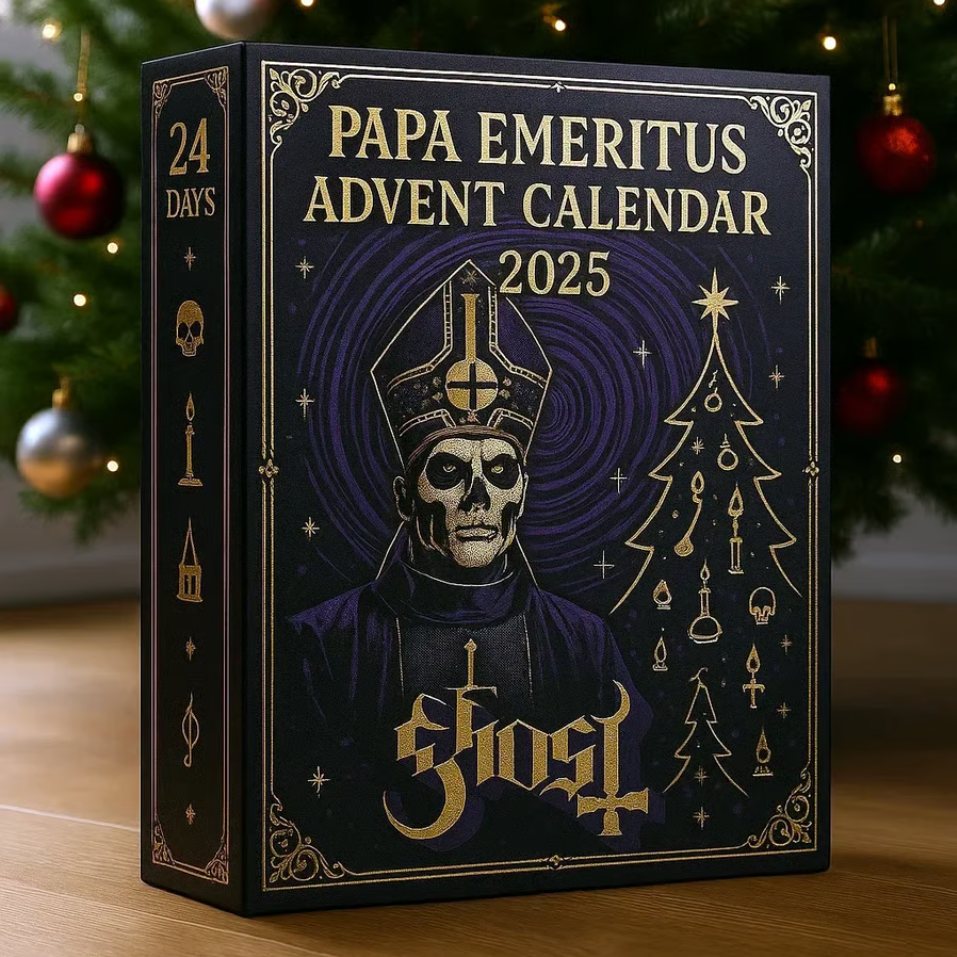 Papa Emeritus Advent Calendar 2025 🎁 24 Gifts Inside!