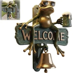 🐸 Cool Frog Welcome Doorbell