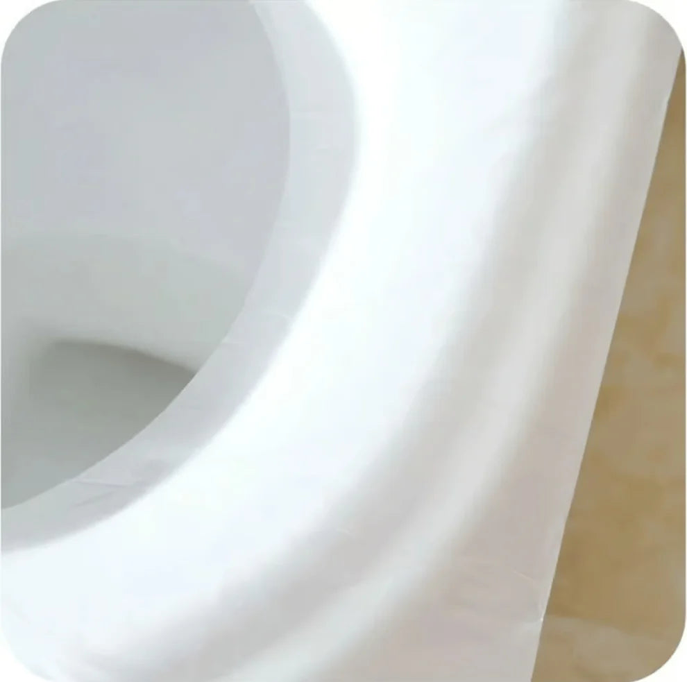 🎁2025 Hot Sale🎁- 49% OFF💥 Disposable Plastic Toilet Seat Cover - No Worry Of Public Toilet Anymore👋