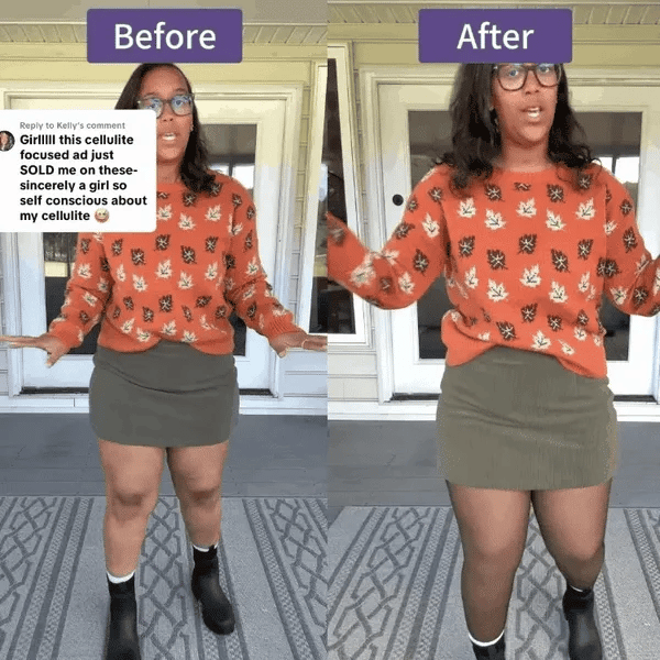 🔥LAST DAY SALE 50% OFF - 🔥New Compression Band & One Seam Option! The Original Magic Fleece Lined Leggings