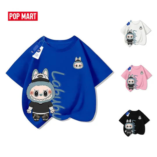 Labubu Dodgers Short Sleeve T-Shirt