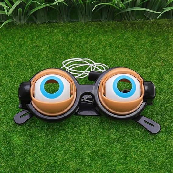 Crazy Eyes Party Glasses 🤪👀 — Funny Googly Eye Gag Toy for Kids & Adults