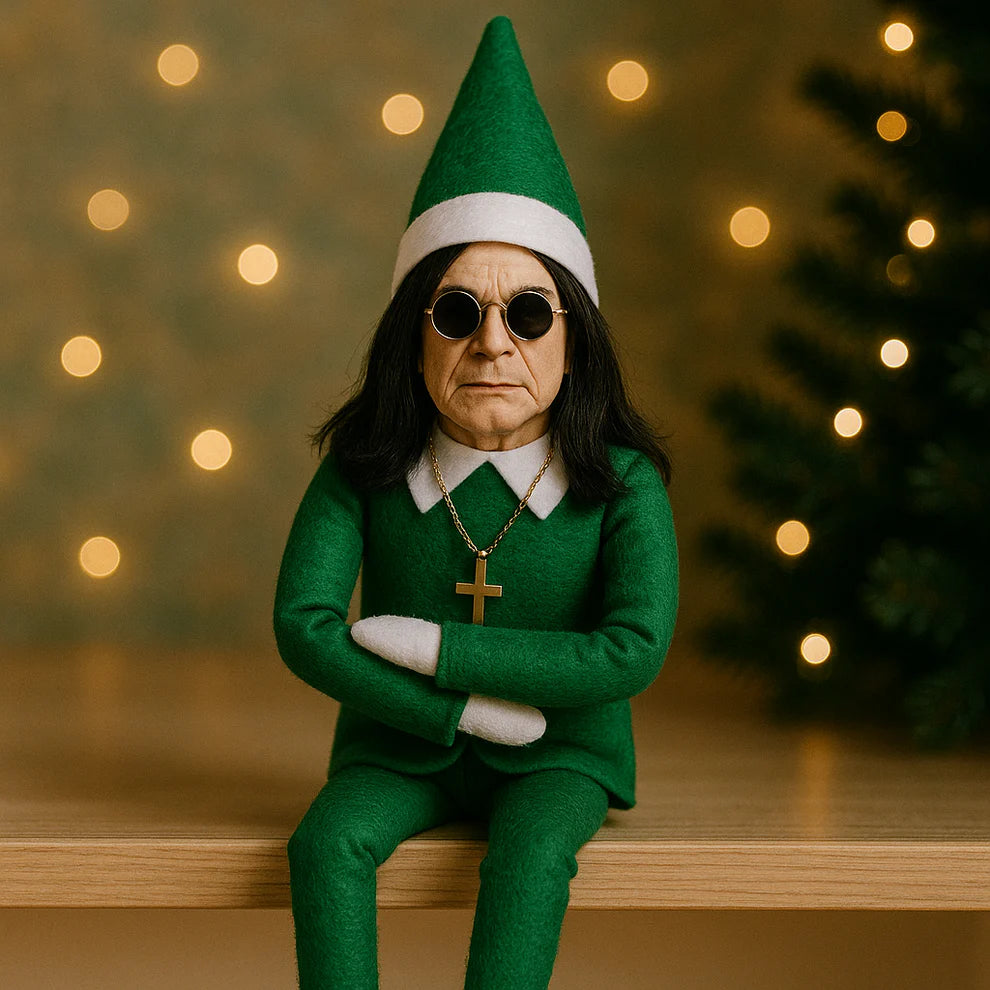 Ozzy Christmas Elf Doll