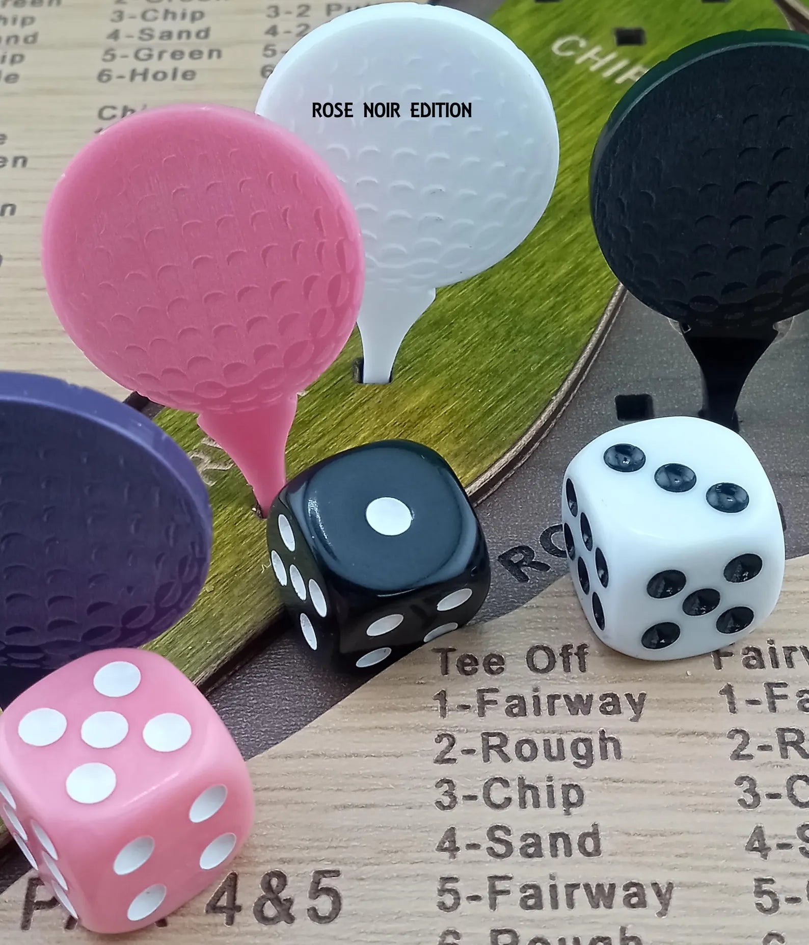 Tabletop Dice Golf Game - The Dice League