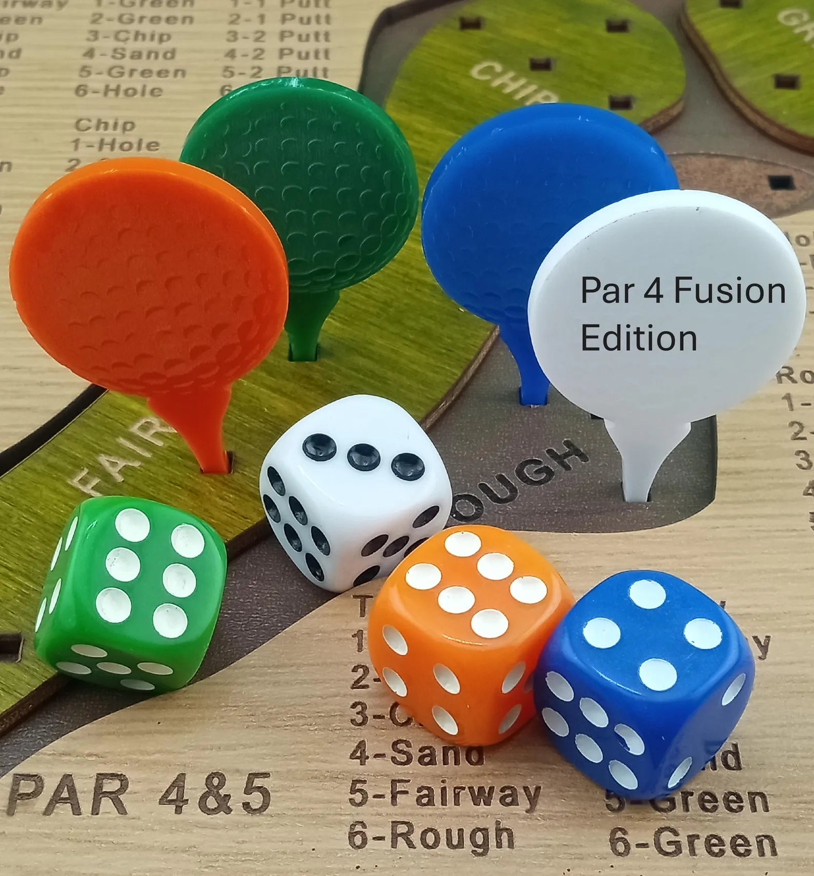 Tabletop Dice Golf Game - The Dice League
