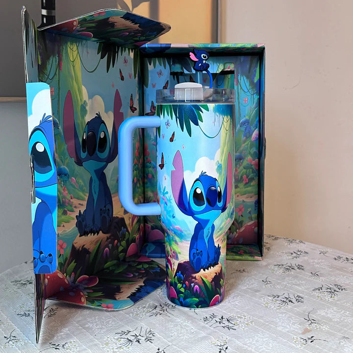 40oz Insulated Tumbler with Handle - Limited Edition Thermos Cup