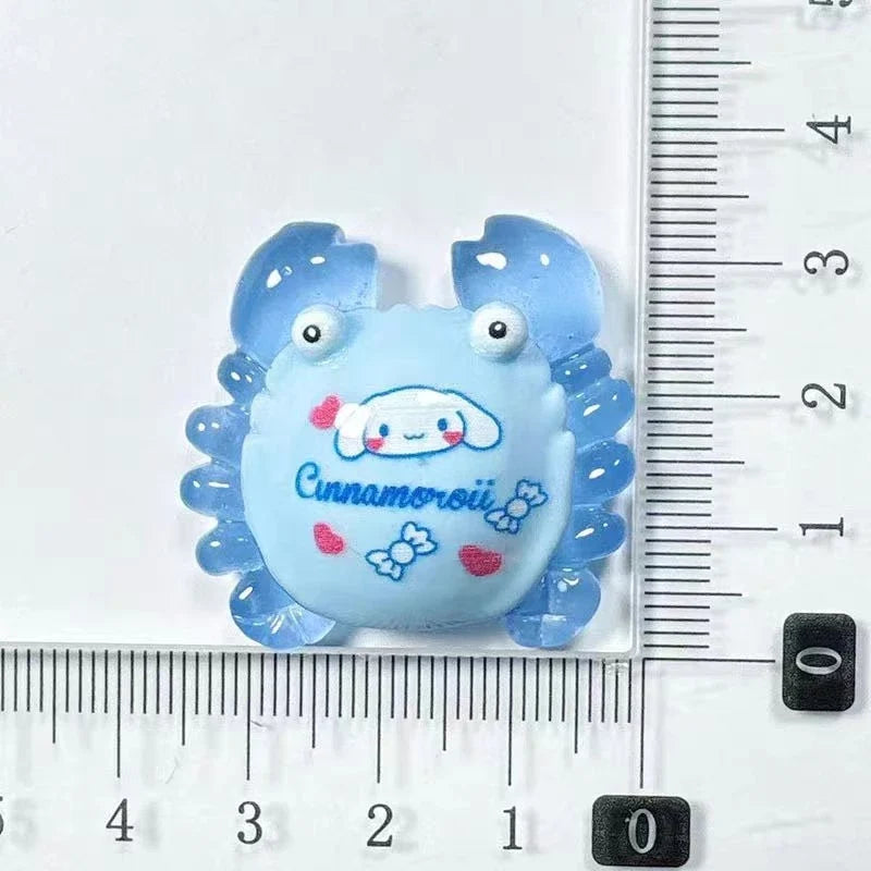 Glow-In-The-Dark Sanrio Crab Charm
