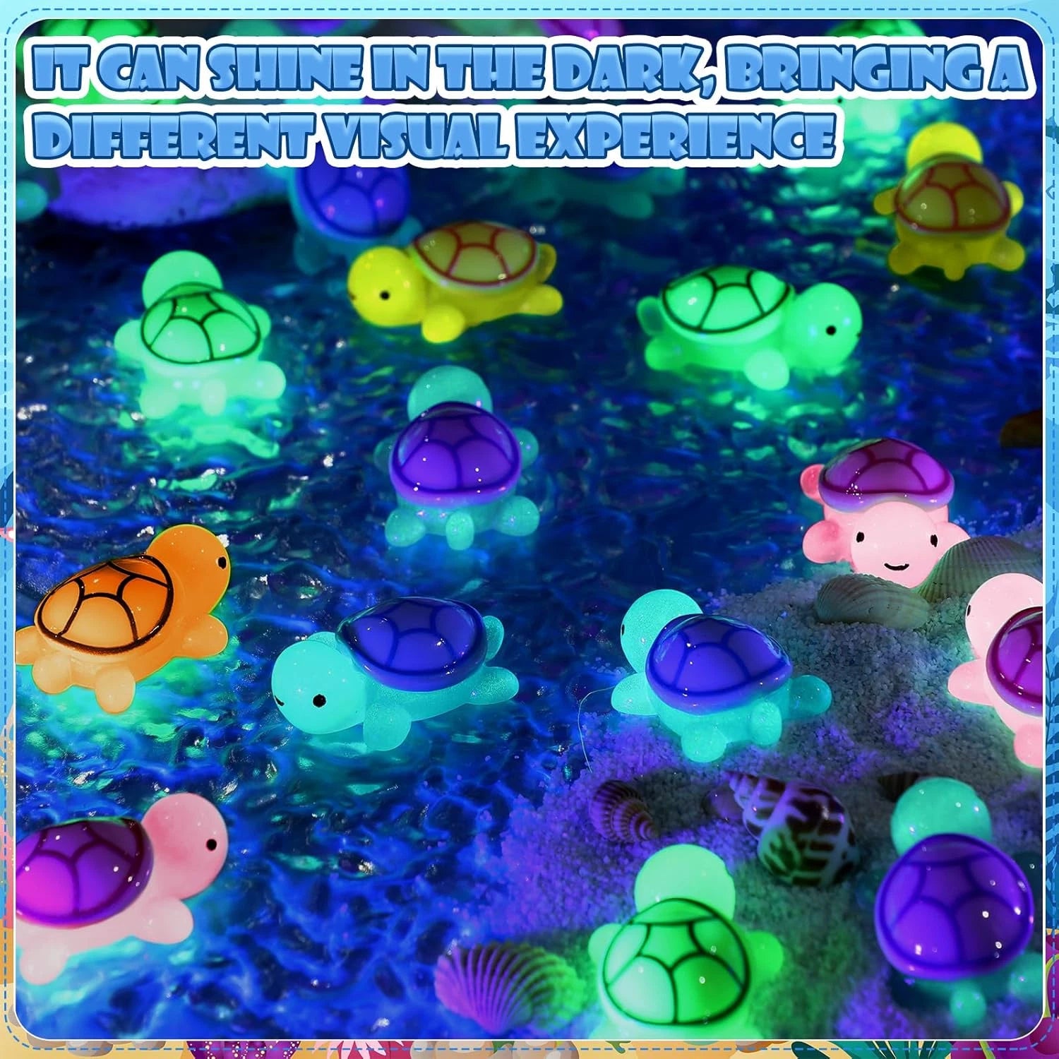 💖The glowing little turtle lights up your garden🌙
