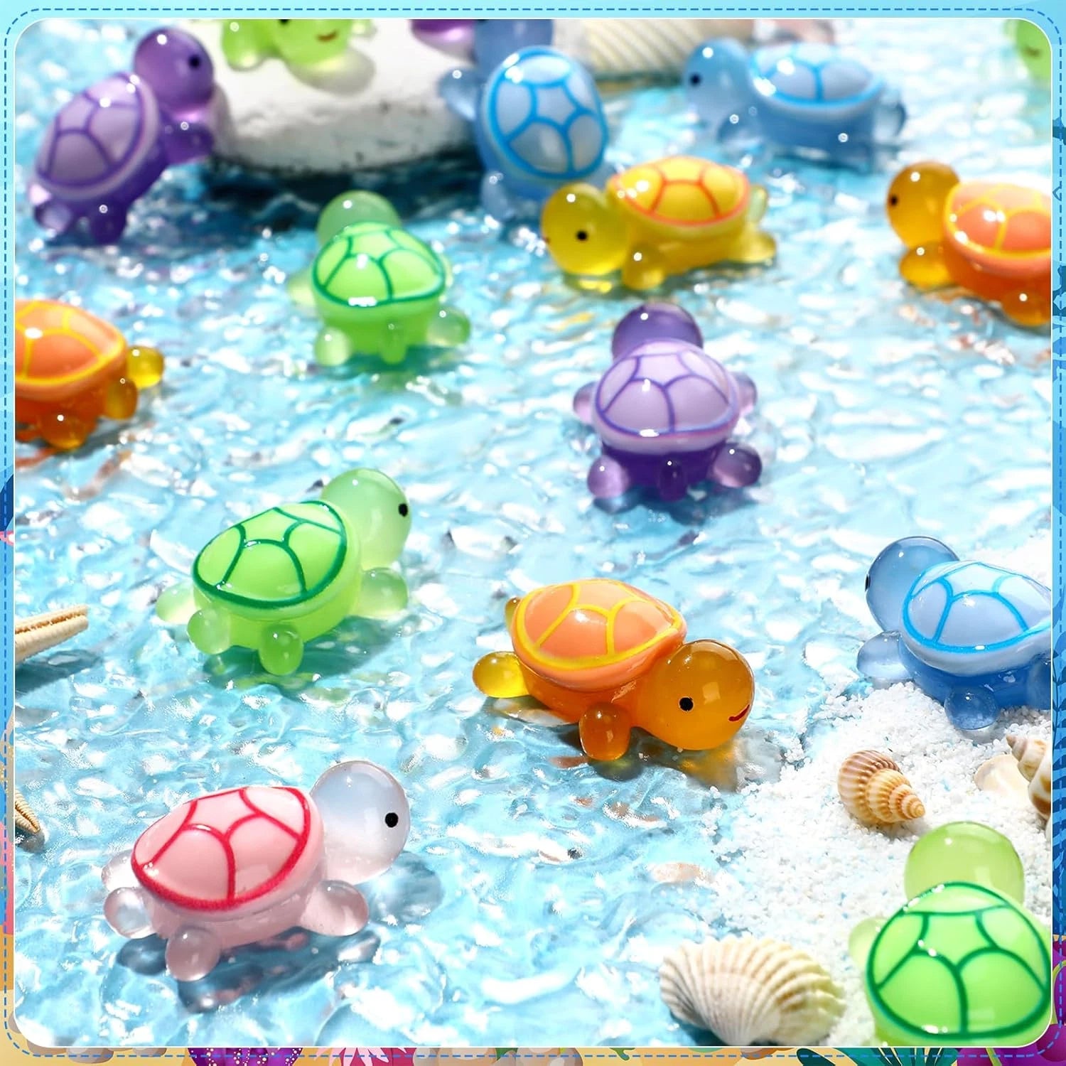 💖The glowing little turtle lights up your garden🌙